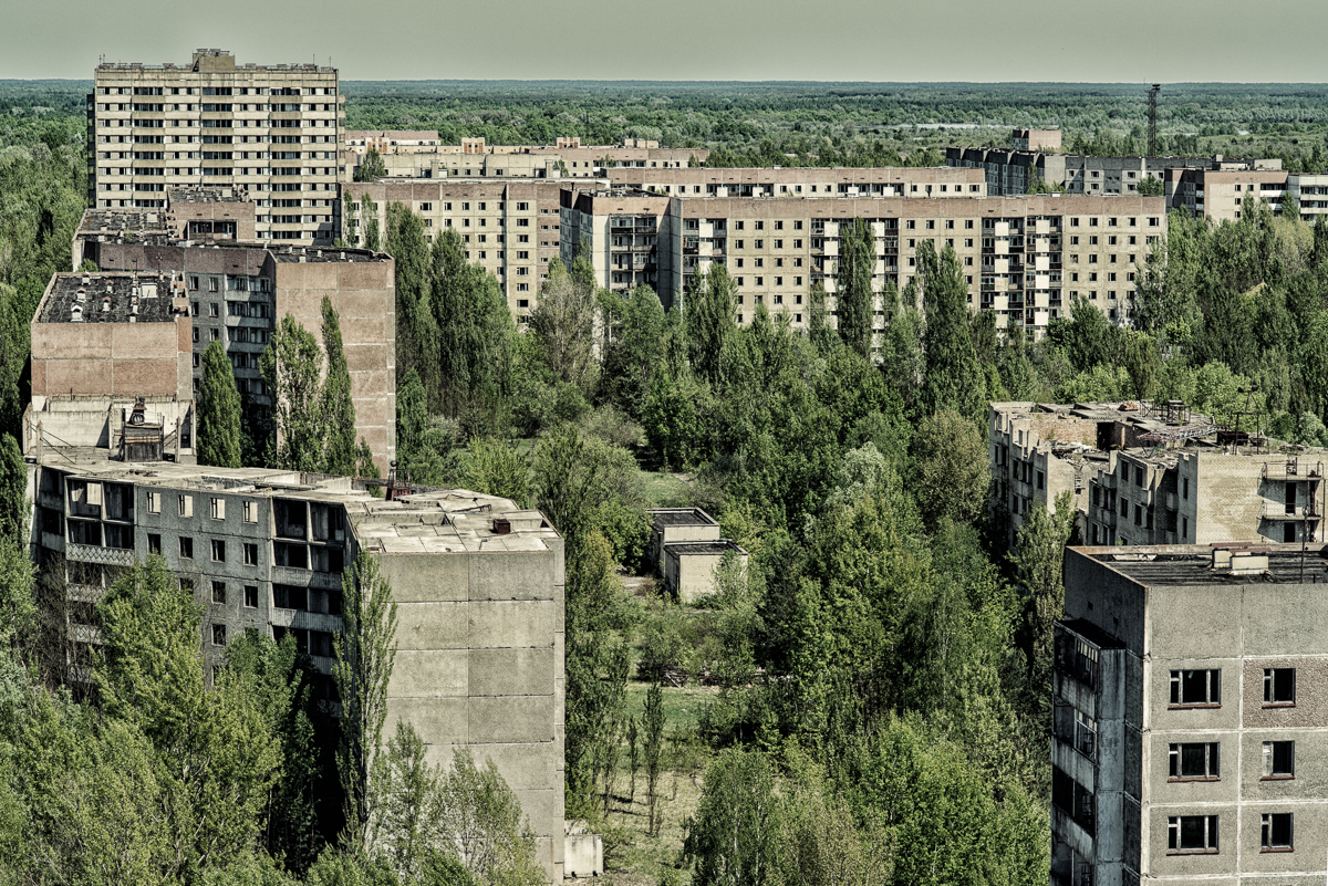 Černobyl, Pripjať, Kyjev