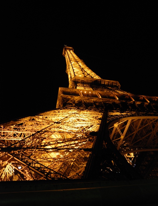 La Tour Eiffel dans la nuit