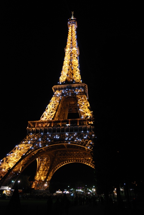 La Tour Eiffel dans la nuit