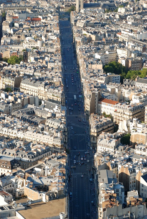 Le boulevard à Paris