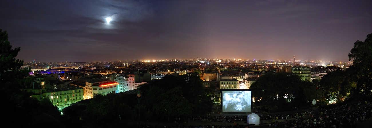 Le cinéma estival de Montmartre