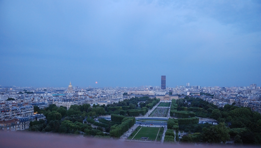 Paris s´endorme, Parc du Champs de Mars