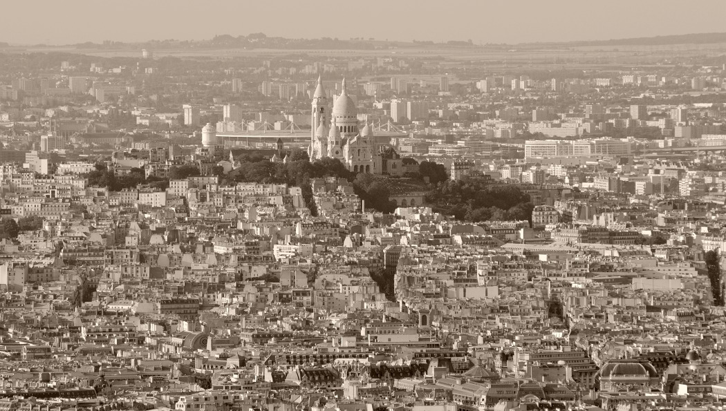 Stade de France à l´ombre de Sacré-Coeur