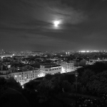 La lune sur Paris | fotografie