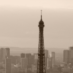 La Tour Eiffel et les gratte-ciels de la Défense | fotografie