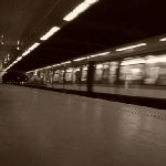 Le métro de Paris, station Louvre-Rivoli | fotografie