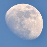 Měsíc ve dne | fotografie